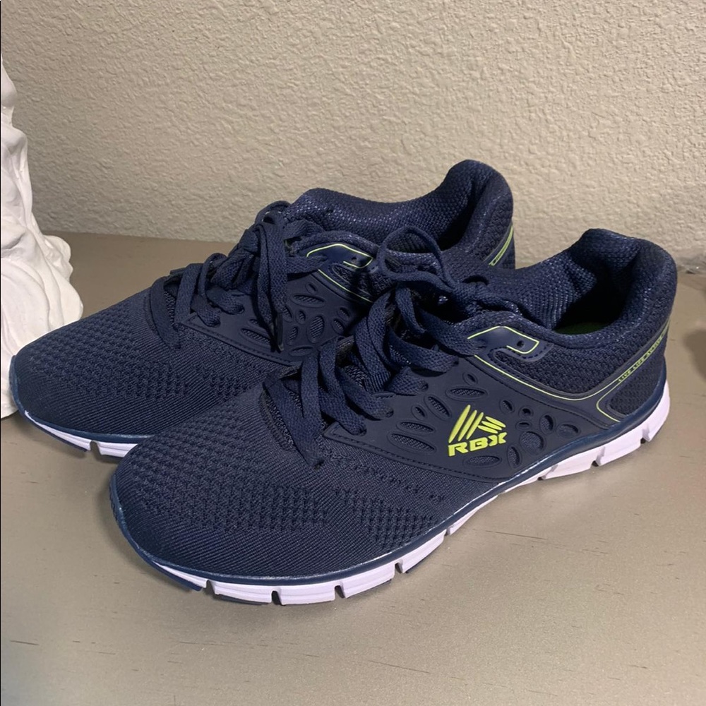 Blue sneakers